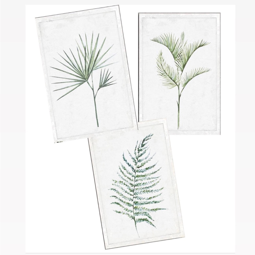 Hand Drawn Canvas Trio | Wall Art